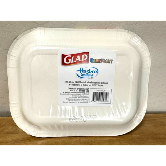 Glad Game Night Twister Snack Trays Lot of four 10 trays each - Picture 2 of 7